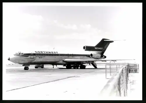 Fotografie Flugzeug Boeing 727, Passagierflugzeug Northwest Airline, Kennung N479US