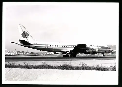 Fotografie Flugzeug Douglas DC-8, Passagierflugzeug National Airline, Kennung N774C
