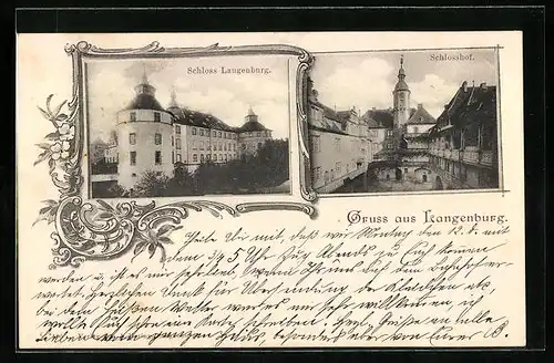 AK Langenburg, Schloss Langenburg, Schlosshof