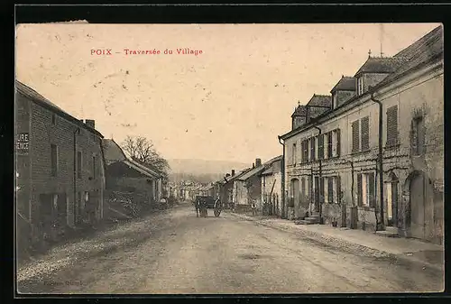 AK Poix, Traversee du Village