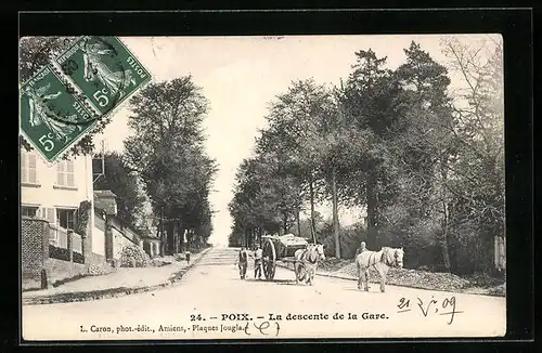 AK Poix, La descente de la Gare