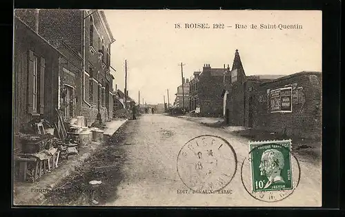 AK Roisel, Rue de Saint-Quentin