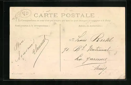 AK Cayeux-sur-Mer, La Grande Rue et le Restaurant Carpentier