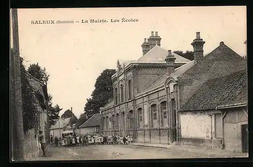 AK Saleux, La Mairie, Les Écoles