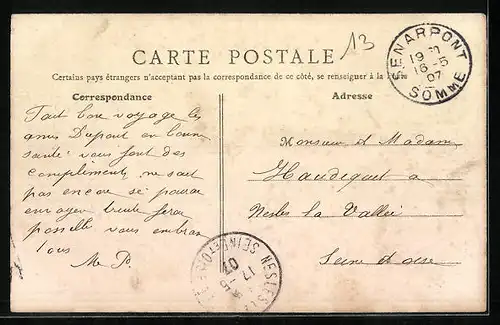 AK Senarpont, La Route de Picardie