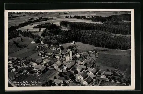 AK Biessenhofen /Allgäu, Fliegeraufnahme vom Dorf