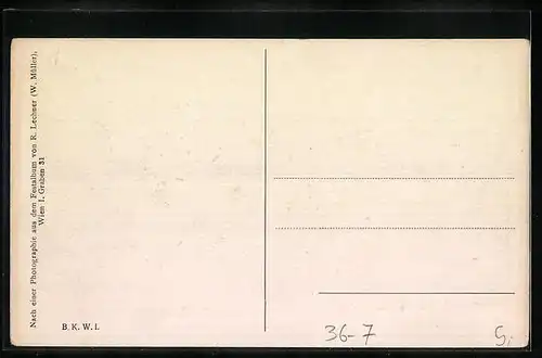 AK Wien, Eucharistischer Prozession 1912, Ankunft der Tiroler