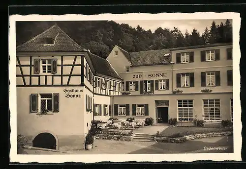 AK Badenweiler, Gasthaus zur Sonne