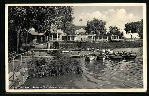 AK Bad Dürrheim, Strandcafe a. Salinensee