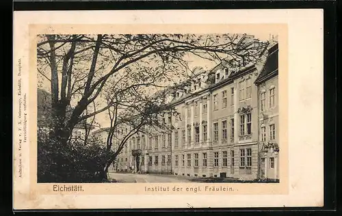 AK Eichstätt, Institut der engl. Fräulein, Gebäudeansicht