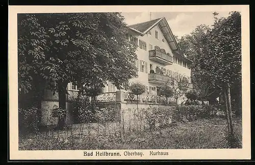 AK Bad Heilbrunn, Oberbayrisches Kurhaus