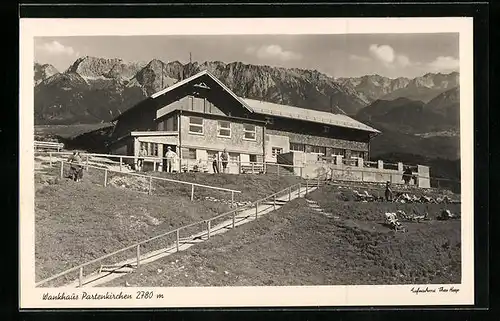 AK Partenkirchen, Gasthof Wankhaus