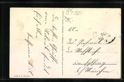 AK Kraiburg a. Inn, Gesamtansicht mit Kirche