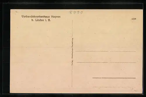 AK Lindau i. B., Verbandskrankenhaus Hoyren