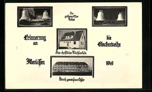 AK Illertissen, Erinnerung an die Glockweihe 1949