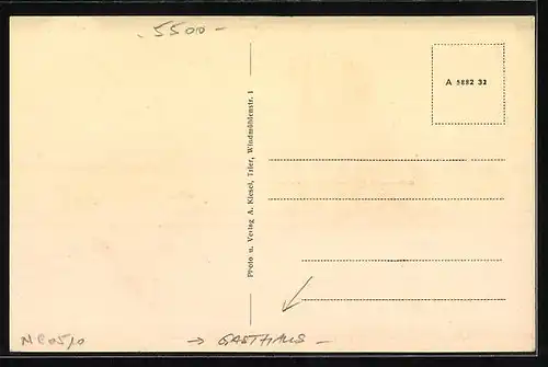 AK Trier, Gasthaus Paulusschenke, Höhere Techn. Staatslehranstalt f. Hoch- u. Tiefbau, Deutschherrenhaus