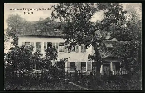 AK Kandel /Pfalz, Gasthof Waldhaus Langenberg