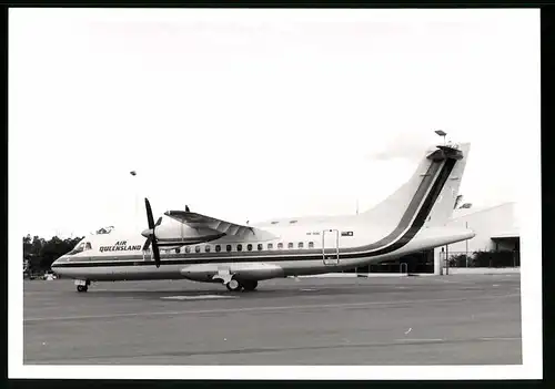 Fotografie Flugzeug ATR 42, Passagierflugzeug der Air Queensland, Kennung VH-AQC