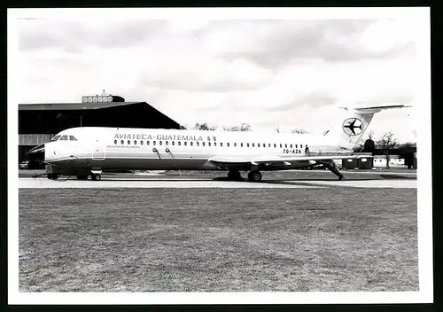Fotografie Flugzeug BAC 1-11, Passagierflugzeug der Aviateca Guatemala, Kennung TG-AZA