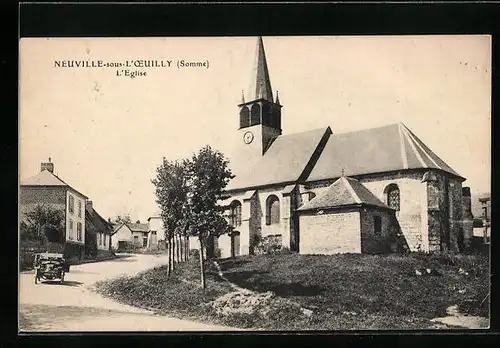AK Neuville-sous-l`Oeuilly, L`Eglise