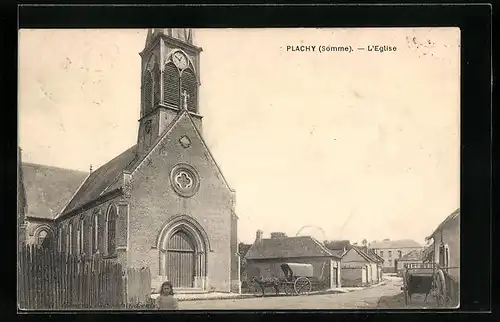 AK Plachy, L`Eglise