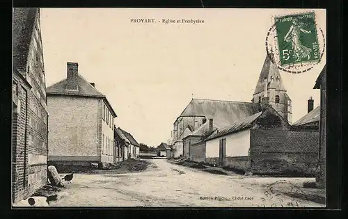 AK Proyart, Eglise et Presbytère