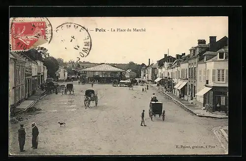 AK Poix, La Place du Marché