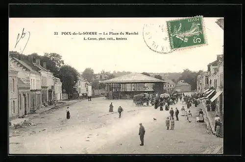 AK Poix, La Place du Marché