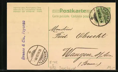 AK Lörrach, Chocolat Suchard, Fabrique