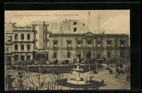 AK Montevideo, Camara de Representantes y Plaza Constitucion