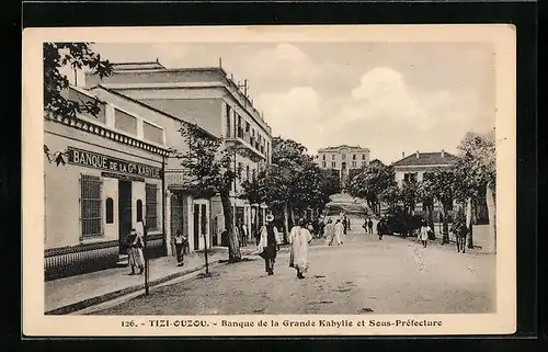 AK Tizi-Ouzou, Banque de la Grande Kabylie et Sous-Préfecture