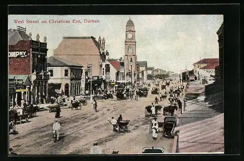 AK Durban, West Street on Christinas Eve