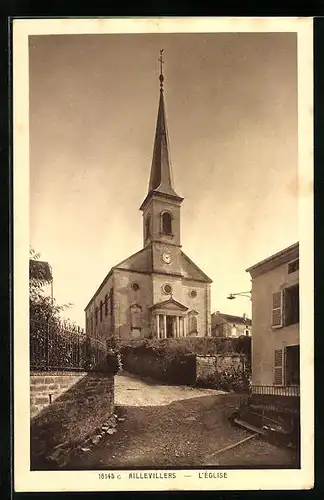 AK Aillevillers, L`Église