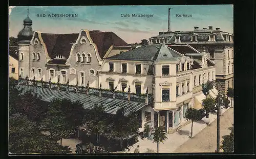 AK Bad Wörishofen, Cafe Matzberger, Kurhaus