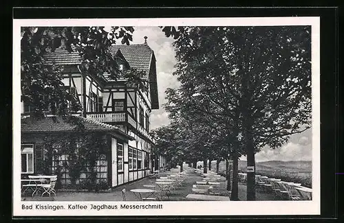 AK Bad Kissingen, Cafe Jagdhaus Messerschmitt