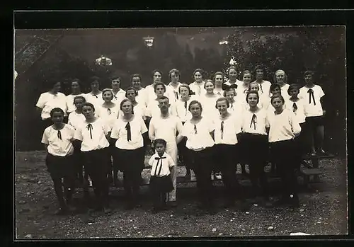 Foto-AK Berchtesgaden, Turner-Damenriege 1926