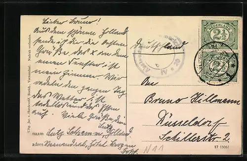 AK Rhenen, Hôtel-Pension Berg en Bosch