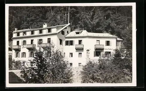 Foto-AK Millstatt a. See, Pension Amthof