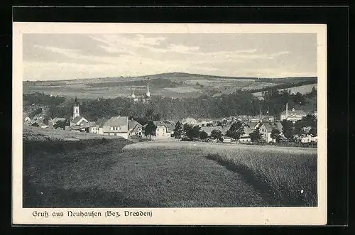 AK Neuhausen, Panorama mit Fernsicht