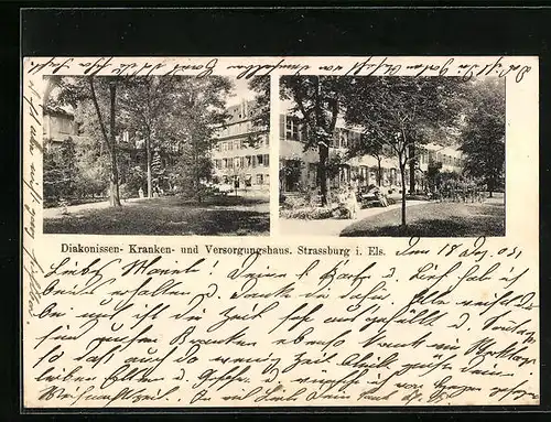 AK Strassburg, Diakonissen- Kranken- und Versorgungshaus