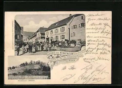 AK Kinzheim, Hotel zu den zwei Schlüsseln, Schloss