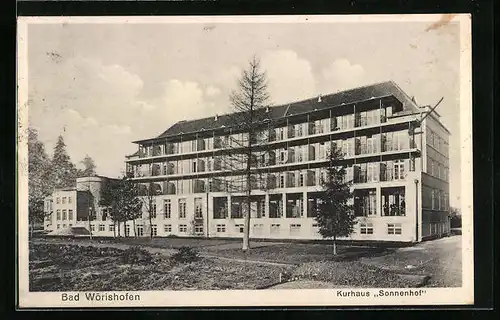 AK Bad Wörishofen, Kurhaus Sonnenhof