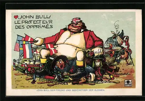 AK John Bull, Le Protecteur des Opprimés