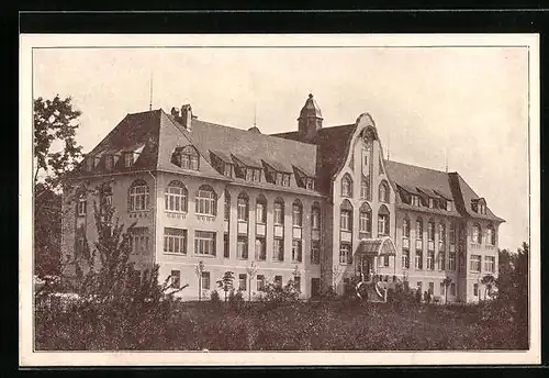 AK Biberach, Blick auf das Bezirks Krankenhaus