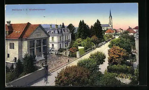 AK Müllheim i. B., Sparkasse Bankhaus in der Werderstrasse