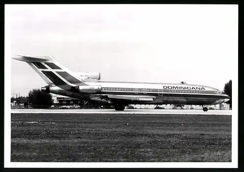 Fotografie Flugzeug Boeing 727, Passagierflugzeugder Dominicana, Kennungg HI-312