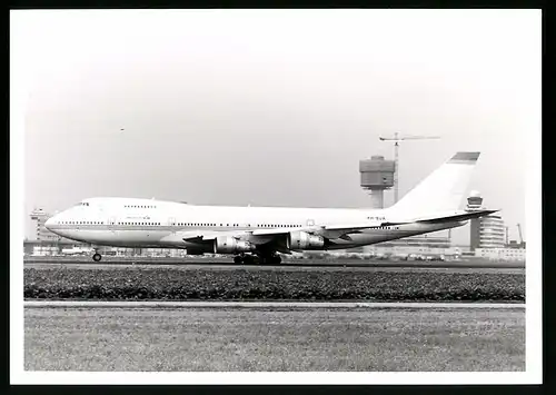 Fotografie Flugzeug Boeing 747 Jumbojet, Passagierflugzeug der KLM, Kennung PH-BUA