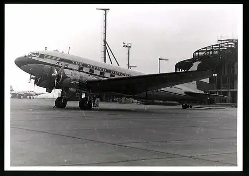 Fotografie Flugzeug Douglas DC-3, Passagierflugzeug der KLM