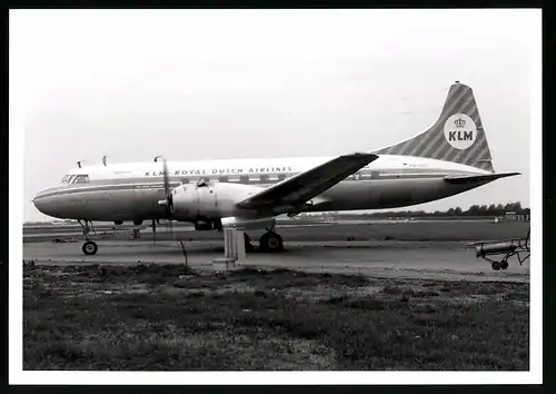 Fotografie Flugzeug Convair, Niederdecker, Passagierflugzeug der KLM, Kennung PH-CGF