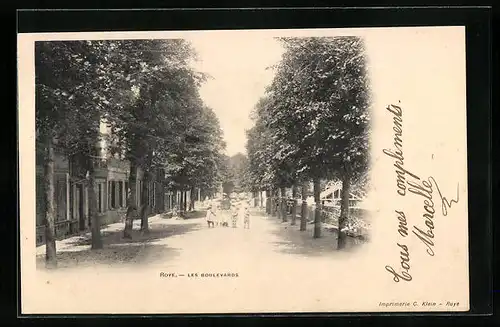 AK Roye, Les Boulevards